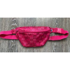 Champion Belt Bag‎ Single Zipper Adjustable Belt Bag Fanny Pack Spellout